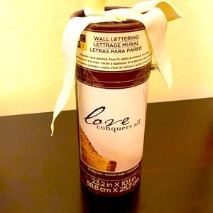 🆕 DCWV Love Conquers All Wall Lettering